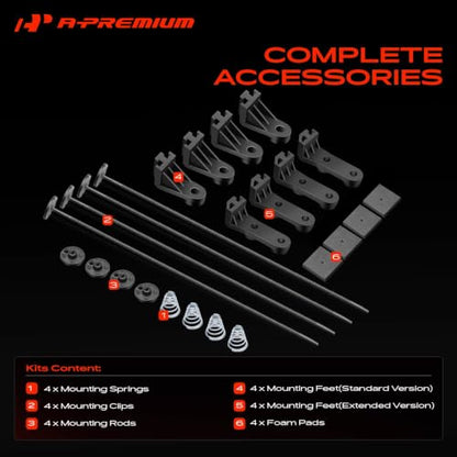 A-Premium 7.5'' 7.5 inch Slim Universal Electric Cooling Fan Assembly - style: 7.5 inch