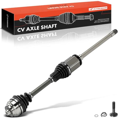 A-Premium Front Right Passenger Side CV Axle Shaft Assembly for BMW Models