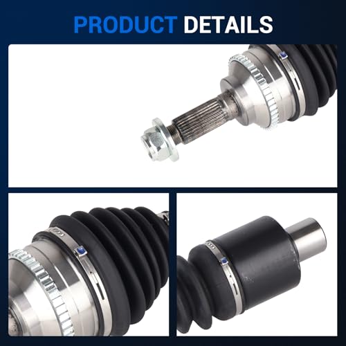 Autoround 662086 Front Right CV Axle Fit for Ford Escape 2001-2012 - size: Front Passenger Side