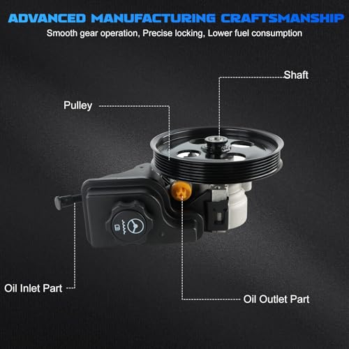 20-71996 Power Steering Pump fit for 2006-2011 DTS Lucerne 4.6L - size: 20-71996
