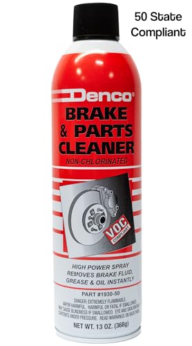 Denco 1930-50 Brake Cleaner, 50-State, Non-Chlorinated, 13oz, 176-Pack - size: 13 Ounce (Pack of 176)