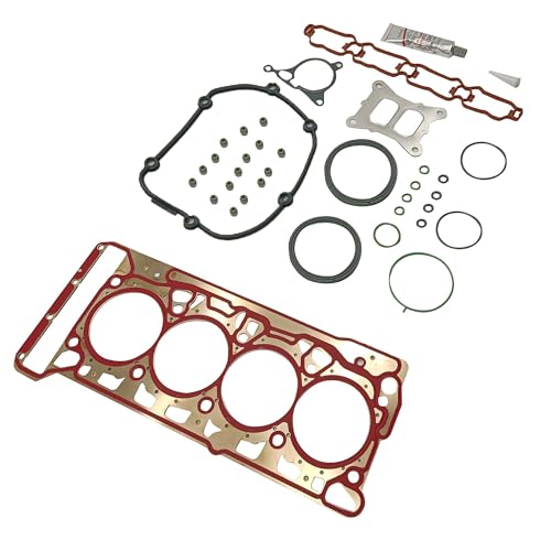 PartsFlowHead Gasket Set Fit 2008-2009 Audi A3 A4 Quattro Volkswagen Jetta Passat 2.0L For 2010-2017 Audi A5 Quattro 2.0L For 2010-2014 Audi A5 2.0L For 2013-2017 Audi Q5 2.0L - color: 02-42165-02,HS26455PT