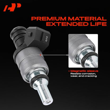 A-Premium Set of 6 Fuel Injectors Compatible with BMW