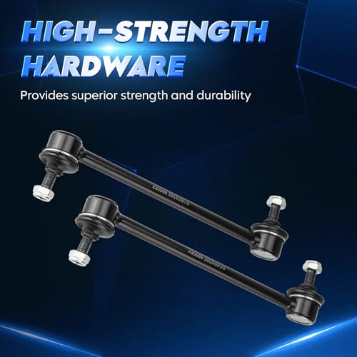 Front Strut Shock Assembly & Sway Bar Links for Ford Focus 2.0L 2006-2011 - size: Front Struts+Sway