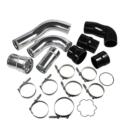 Intercooler Pipe Boot Kit For 6.7L F250/F350/F450 2011-2016 Powerstroke - size: Flow Hot & Cold Side Intercooler Pipe Boot Kit