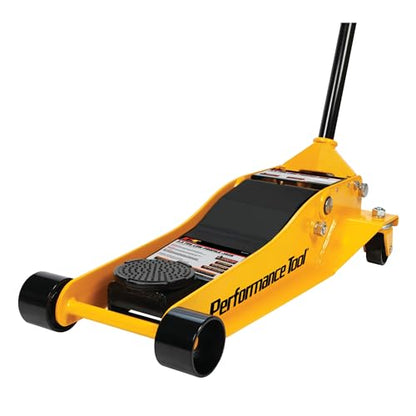 Performance Tool W1627 3.5 Ton (7,000 lbs.) Capacity Low Profile Service Jack - style: 3-1/2 Ton (7,000 lbs)