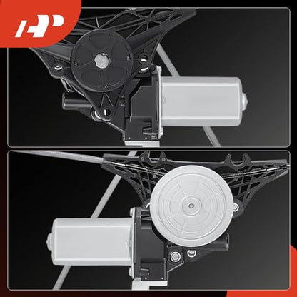 A-Premium Front Driver Side Power Window Regulator with Motor (6-Pin) - style: Front Driver Side