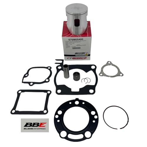 Wiseco PK1257 Top End Rebuild Kit 54.00mm Bore Standard for Honda CR125R (2000) – Piston, Rings, Bearing & Gasket Set 2-Stroke