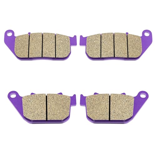 SCITOO Front and Rear Brake Pads for Forty Eight 2010-2013 FA381 FA387