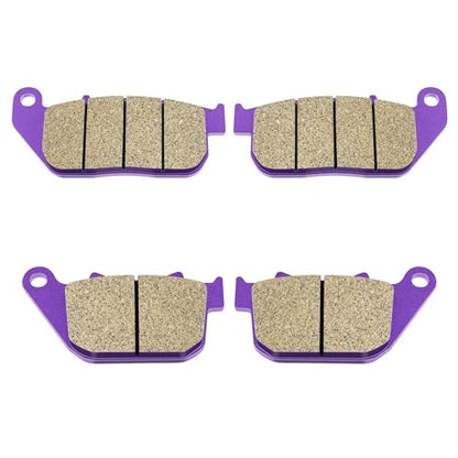 SCITOO Front and Rear Brake Pads for Forty Eight 2010-2013 FA381 FA387