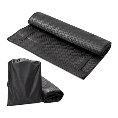 Mechanic Creeper Mat, 60 x 28 Inch Foldable Under Car Work Mat with Carry Bag, Low-Profile Design for Garage Repairs and Vehicle Maintenance
