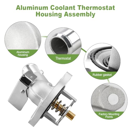 902-2125 Coolant Thermostat Housing Compatible with Cadillac ATS CT6 CTS - size: 902-2125