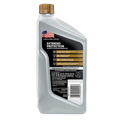 Valvoline Extended Protection 5W-20 Full Synthetic Motor Oil 1 Quart (Pack of 2) - size: 1 QT (Pack of 2), style: Extended Protection