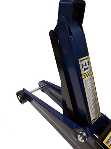 Stronghold 2-1/2 Ton, 5,000 lb. High Lift SUV and Truck Floor Jack, 20-7/8" Maximum Lifting Height