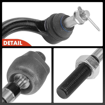 A-Premium Front Inner & Outer Tie Rod End Kit Fix Uneven Tire Wear