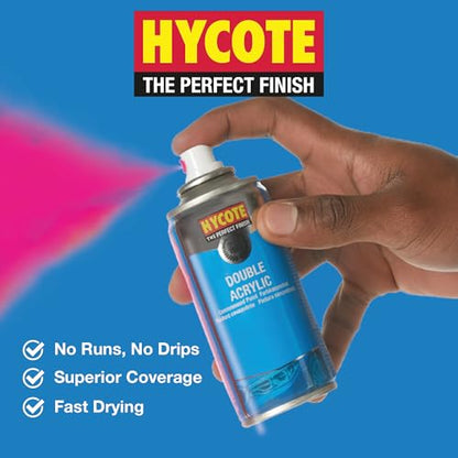 Hycote Fast Drying Aerosol Car Spray Paint, Grey Primer, 13.5 Oz (Pack of 2) - color: Grey Primer, size: 13.5 Ounce (Pack of 2)