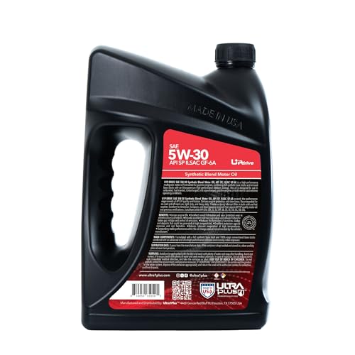 SAE 5W-30 Synthetic Blend Motor Oil API SP ILSAC GF-6A 1 Gallon - size: 1 Gallon