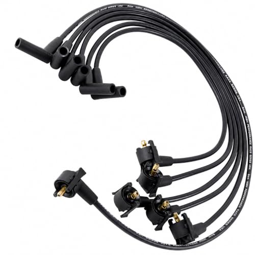 ST-6093 Ignition Spark Plug Wire Set 8mm 6-Pack for Ford