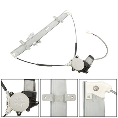 Front Left and Right Power Window Regulator with Motor Replacement for Chevrolet Tracker 1999-2004 Replacement for Suzuki Grand Vitara 1999-2005 741-975 741-974