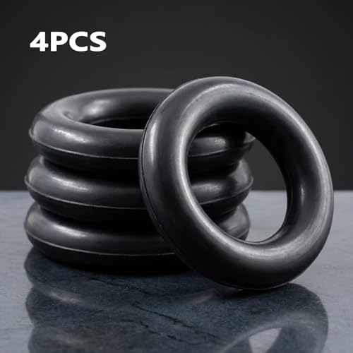 O-Ring Car Exhaust Rubber Hanger Insulator Bracket Bushing Mount (4Pcs)
