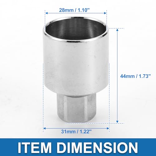 Car Wheel Lock Lugnut Type U Anti-theft Screw Nut Removal Key Socket for Land Rover Range Rover Evoque Freelander - style: Type U
