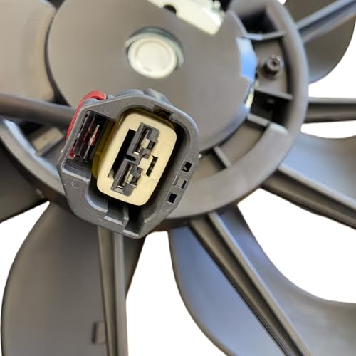 Engine AC Condenser Radiator Cooling Fan Assembly Compatible with FordFocus