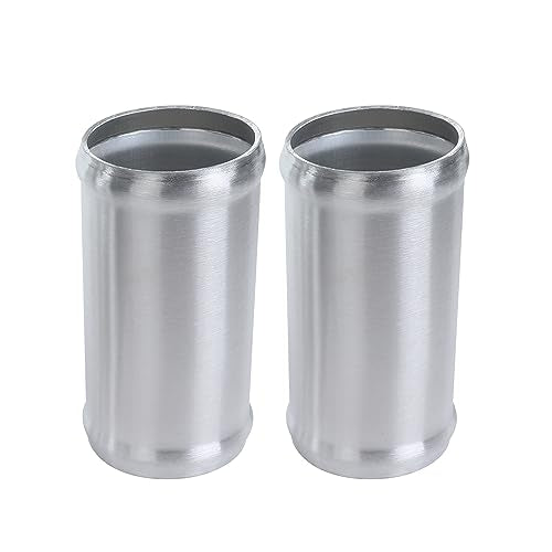 AC PERFORMANCE OD 2.25" Aluminum Tube Hose Joiner 2PCS - size: 2.25" (57mm)