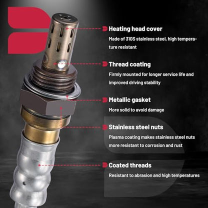 BDFHYK Oxygen Sensor Upstream Downstream 234-4668 for Chevrolet, for GMC