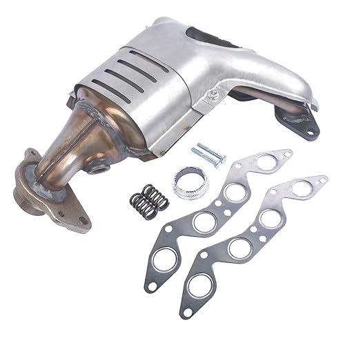 Exhaust Manifold w/Catalytic Converter Replacement for Honda Civic 4 cylinder 1.7L 2001-2005 18160-PLM-A50 18160-PLM-A00 674-608