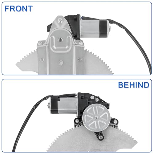 Obaee Window Regulator with Motor Front Right Passenger Side, OE 741-754 - size: Front Right Passenger Side