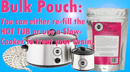 HOT TUB Chain Lubricant - style: 1 LB Tub Refill