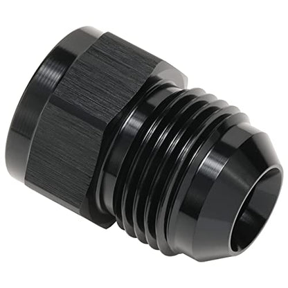6AN Female to 10AN Male Flare Expander Fitting Adapter Aluminum Black - color: Black, size: 6AN Female to 10AN Male