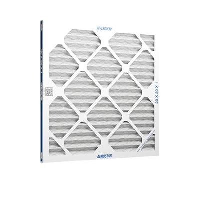 Aerostar Air Filter 20x20x1 MERV 8 AC Filter, HVAC, Furnace Filter, 6 Pack - style: 6 PACK