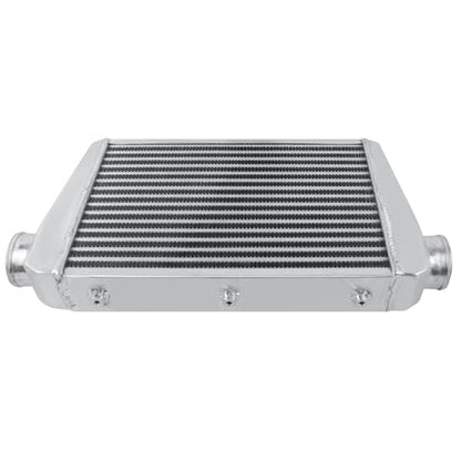 Universal Intercooler 24''x13''x3.3" Front Mount Intercooler 3'' Inlet and Outlet Aluminum Turbo Intercooler Direct Replacement for Any Turbo Charger system - size: 24''x13''x3.3" 3''