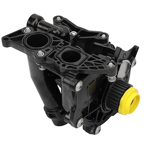 IRONTEK 06L121011B Water Pump Thermostat Housing Assembly Fit for Volkswagen Jetta Golf GTI Beetle Passat Alltrack Arteon Atlas, for Audi A3 A4 A5 A6 Q3 Q5 Q7 S3 TT, Replaces 06L121012A 06L121111J - size: 06L121011B