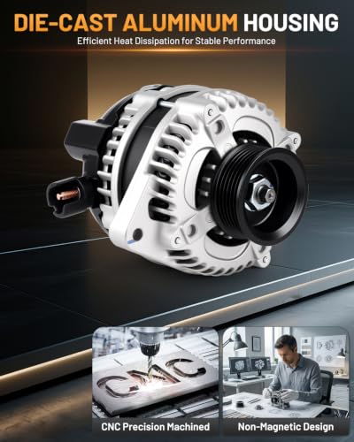 Alternator 11392 130A Fit for Honda Accord 2008-2012 - size: 11392N