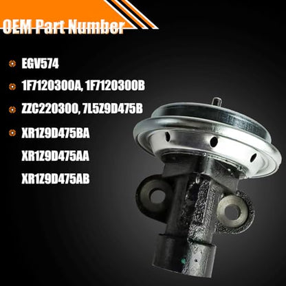 XR1Z9D475BA EGR Valve Exhaust Gas Recirculation - size: EGR Valve EGV574
