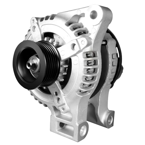 155A New Alternator 3.6L Compatible with Chevy 2008-2017 Equinox, 08-12 Malibu, 13-17 GMC Terrain, 08-09 Pontiac Torrent Saturn Aura, 07-09 Suzuki XL-7, 08-10 Vue 1042102890 11250N - size: 11250N
