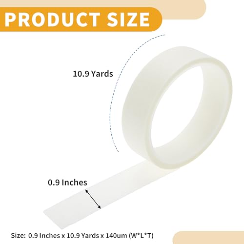 1 Pc 0.9 Inches x 10.9 Yards Universal Painters Tape - DIY Car Auto Paint for Masking Tape No Residue - Crepe Paper White - color: White, size: 0.9 Inches x 10.9 Yards