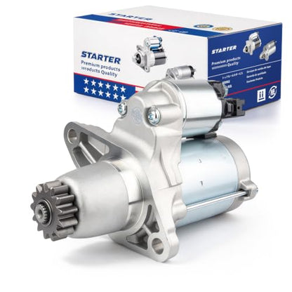 17825 New Starter Motor Replacement for Toyota Camry 02-17 Sienna 04-16 Highlander 04-19 RAV4 06-18 Solara 02-08 Avalon 05-18, Lexus RX330 RX350 ES330 ES350 NX200t, Scion XB TC, Pontiac Vibe - color: 17825