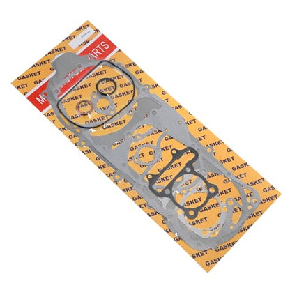 Mokuo GY6 200cc 170CC Complete Long Case Engine Gasket Kit Compatible with Chinese GY6 4-Stroke 152QMI 157QMJ Engine Scooter Moped ATV Go Kart,61mm Cylinder Gasket