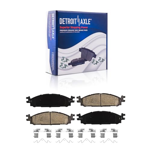 Detroit Axle - Brake Kit for Ford Explorer Flex Taurus Lincoln MKS - size: 8PR2200002V4/kit