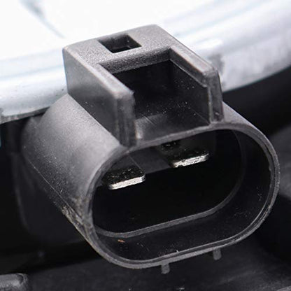 TRQ Radiator Dual Cooling Fan Assembly - style: RFA83474