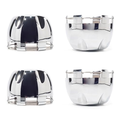 4Pcs 99.5mm(3.92inch) Wheel Center Caps for Helo Maxx 6 Wheel Rim Replacement 789K101 X1834147-9SF Hub Cap, (Chrome, Inner 96.5mm 3.8in) - color: Chrome, size: 99.5mm Outer, 96.5mm Inner, Chrome