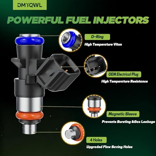 Fuel Injectors 3.6L V6 FITS JEEP/Dodge 8pcs/set 2011-2019 4 Hole