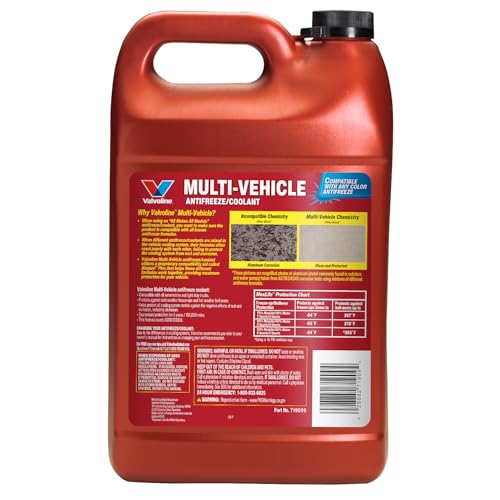 Valvoline Multi-Vehicle Concentrate Antifreeze Coolant 1 Gallon - size: 1 Gallon