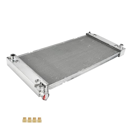 PHILTOP CU1693 Radiator With TOC and EOC 34-1/16"Core Compatible With K1500, C1500, Tahoe, K2500, K1500 Suburban, C2500, Yukon, C1500 Suburban, K3500, C3500, Escalade(Except Heavy Duty Cooling) - size: 1994-1999 K1500 5.7L/5.0L, 1994-1999 C1500 5.7L