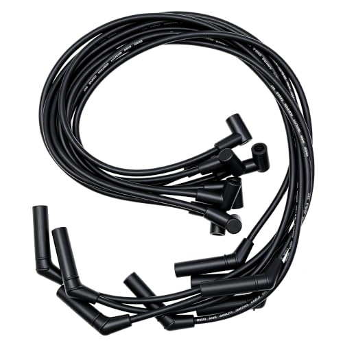 396-427-454 8MM HEI Spiral Core Ignition Spark Plug Wires - style: 396-427-454