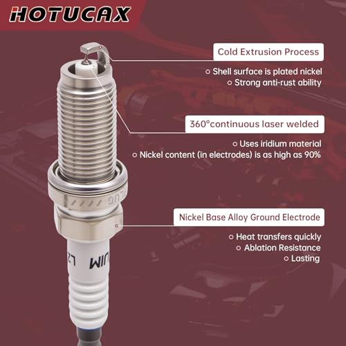 UF532 Ignition Coils & Iridium Spark Plug Set, 4 Pack - size: UF532 & Spark Plugs