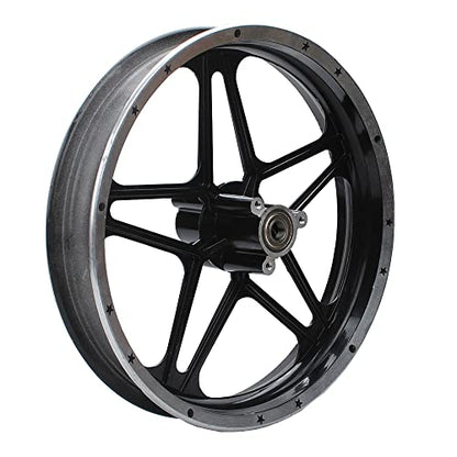 Aluminum alloy Rim Rear hub Pentagram hub 2.50-10 Apply To Mini Dirt Bike 49cc Dirt Bike Children's Bicycle 2-Stroke 49cc Motorcycle parts